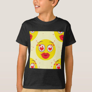 Camiseta Namorados kiss Emoji