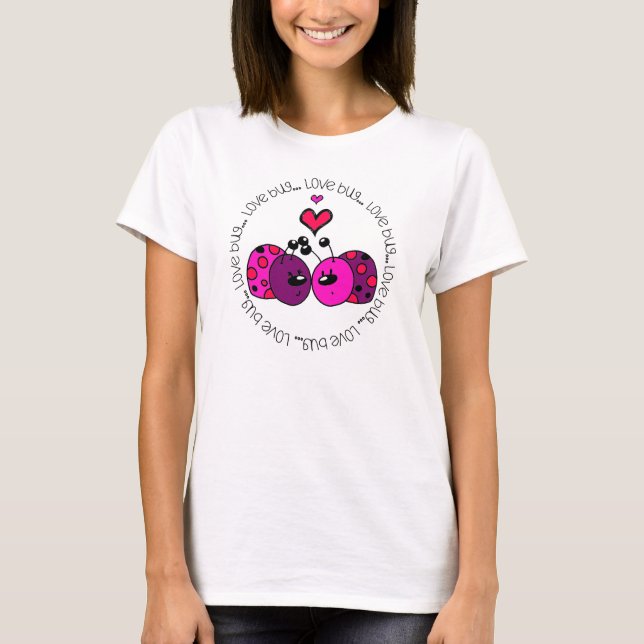 Camiseta Namorados Love Inseto (Frente)