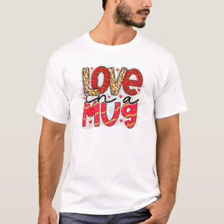Camiseta Namorados Love Mug Dia de os namorados V-Day Fever