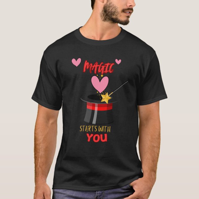 Camiseta Namorados Magic Wife Personalizado (Frente)