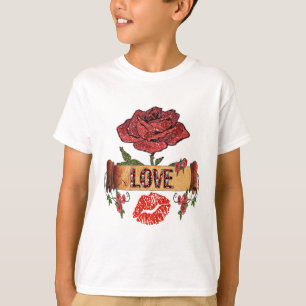 Camiseta NAMORADOS RAB Rockabilly, Love & Lipstick