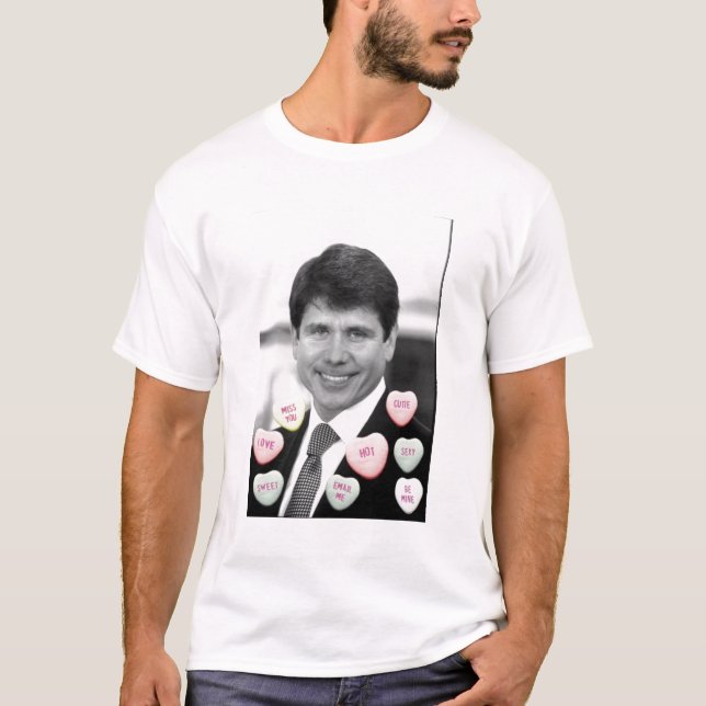 Camiseta Namorados Rod Blagojevich (Frente)