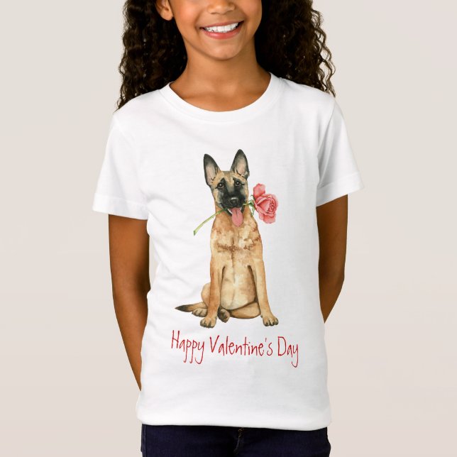 Camiseta Namorados Rosa Malinois (Frente)