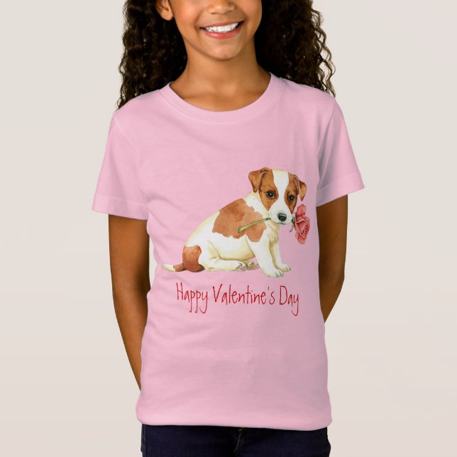 Camiseta Namorados Russell Terrier (Frente)