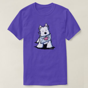 Camiseta Namorados T-Shirt KiniArt Westie