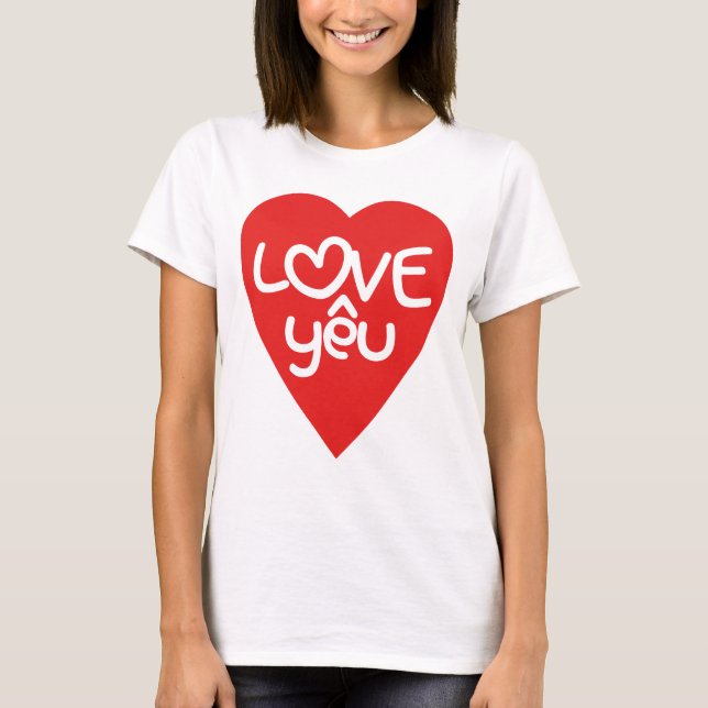 Camiseta Namorados Vietnamita: população de cartazes: Amor, (Frente)