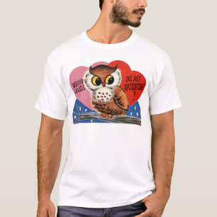 Camiseta Namorados Vintage Owl