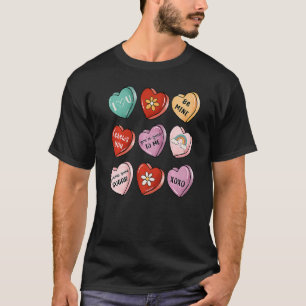 Camiseta Namorados Xoxo Doce Doce Doce Doce Coração Beijo F