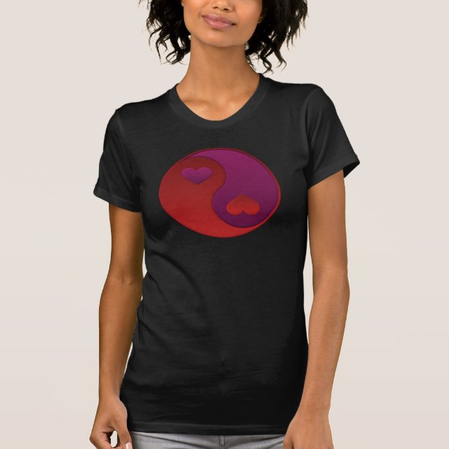 Camiseta Namorados Yin Yang T-Shirt (Frente)