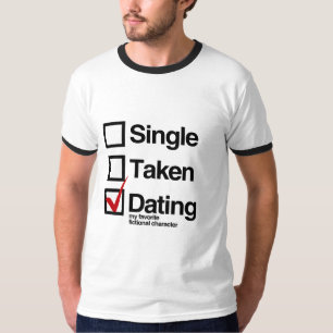 Camiseta Namorando meu personagem fictício favorito