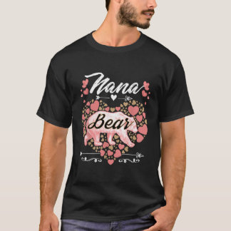 Camiseta Nana Bear Shirt Para Mulheres - Dia de as mães Bon