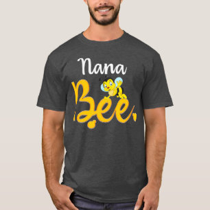 Camiseta Nana Bee Matching Family First Bee Day Outfits