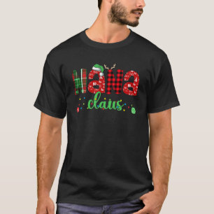 Camiseta Nana Claus Nana Vovó Natal Nana Vovó Xma