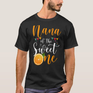 Camiseta Nana Da Família Doce De Um primeiro aniversario La