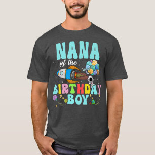 Camiseta Nana Da Festa Espacial Astronauta Birthday