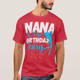 Camiseta Nana da Praça de Aniversário da Fada de Aniversári