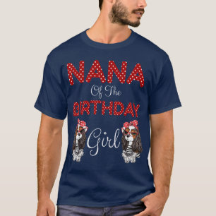 Camiseta Nana Da Rapariga De Aniversário