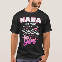Nana Da Rapariga De Aniversário Que Corresponde À