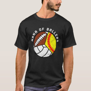 Camiseta Nana De Ballers Softball Futebol Nana