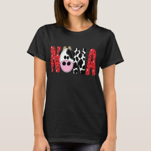Camiseta Nana do Aniversário da Fazenda de Vaca para Menino