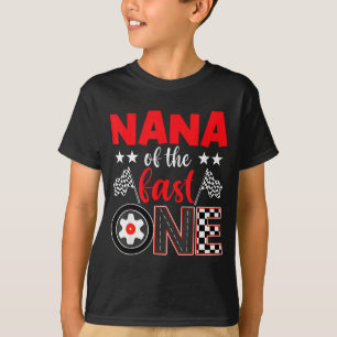 Camiseta Nana do Carro Rápido Aniversário 1ª Corrida Famíli