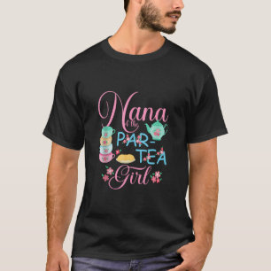 Camiseta Nana do Par Tea Girl Time to Par Tea Matching
