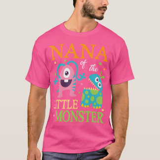 Camiseta Nana Do Pequeno Monstro Filha Feliz Dia