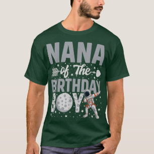 Camiseta Nana Do Tema Espacial Do Astronauta Bda