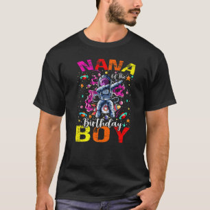 Camiseta Nana Do Tema Espacial Do Astronauta Garoto De Astr