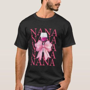 Camiseta Nana E Arco De Coquetes De Natal, Avó