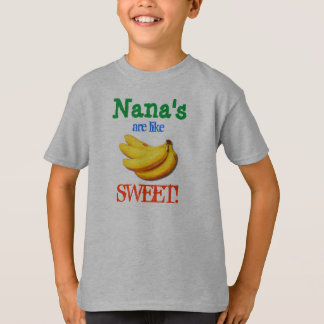 Camiseta Nana é como o Tshirt do DOCE das bananas