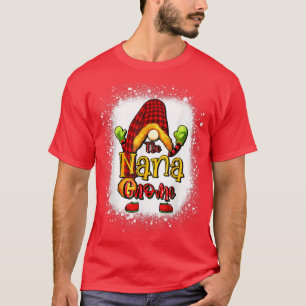 Camiseta Nana gnome christmas pajamas matching family group