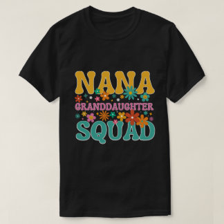 Camiseta Nana GrandFilha Squad groovy nana Para A Avó