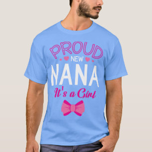 Camiseta Nana Nova Orgulhosa É Uma Nó Nata Feliz