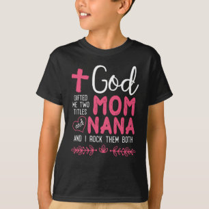 Camiseta Nana religiosa e mãe avó cristã