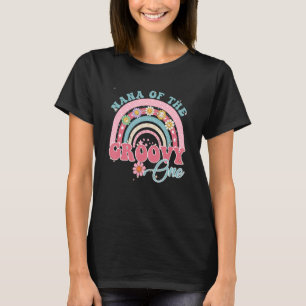 Camiseta Nana Retroativa De Nascimento De rua Da Família 1