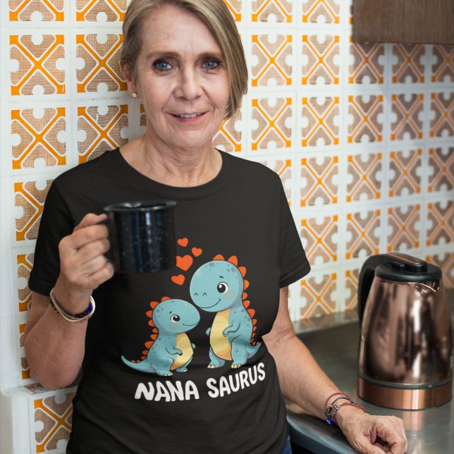 Camiseta Nana Saurus Fun Gift for Grandma (Criador carregado)
