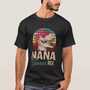 Camiseta Nana Saurus Rex Nanasaurus Dino Love Grand