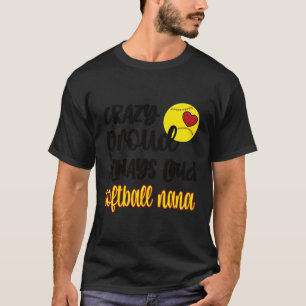 Camiseta Nana Softball Nana Softball Louca Nana