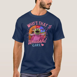 Camiseta Nanalan Whoshat Garota Maravilhosa Mostra Diversão