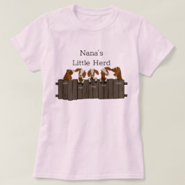 Camiseta Nanas Little Goat Herd 5 Caprinos