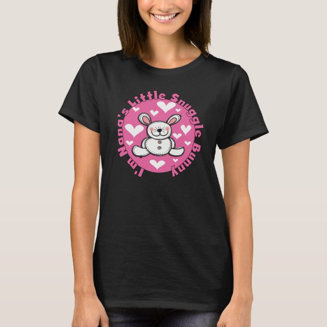 Camiseta Nana's Little Snuggle Bunny (Frente)