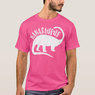 Camiseta Nanasaurus Nana T Shirt Saurus Dinossaur Dia da Mã