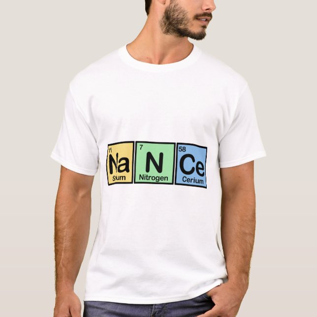Camiseta Nance fez dos elementos (Frente)