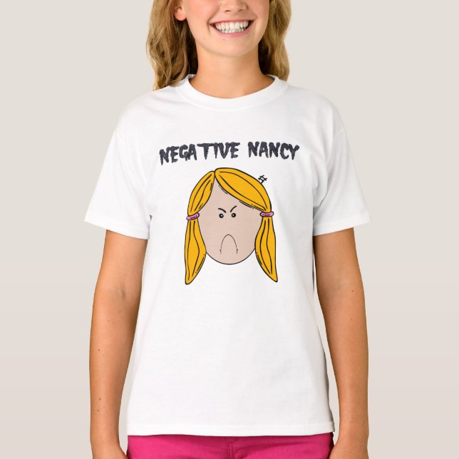 Camiseta Nancy negativa (Frente)