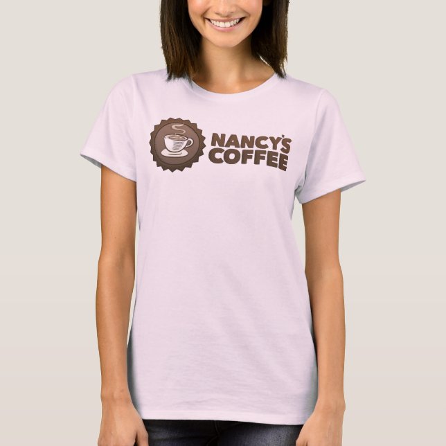 Camiseta Nancy's Coffee Women's t-shirt (Frente)