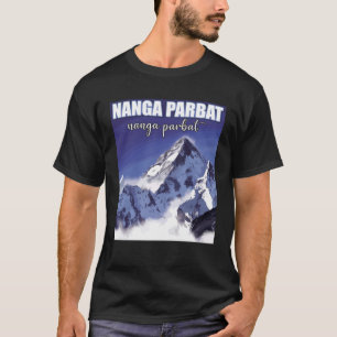 Camiseta Nanga Parbat Mountain Peak Summit Hiker Não Tem C
