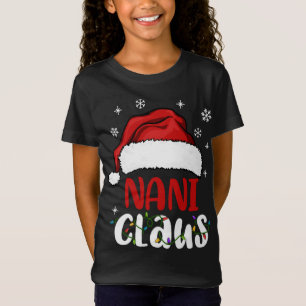 Camiseta Nani Claus Christmas Pajama Family Matando Xmas