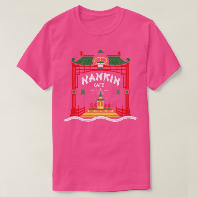 Camiseta Nankin Cafe Minneapolis (Frente do Design)
