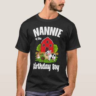 Camiseta Nannie Da Festa De Boas Fazendas Do Aniversário